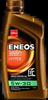 Олива моторна 5W-30 ENEOS HYPER API SN, ACEA C3, GM Dexos 2, 1л, синт. Eneos EU0030401N