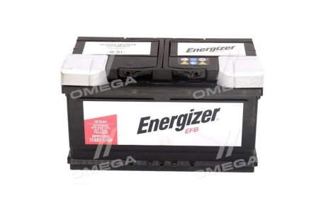 Акумулятор 75Ah-12v EFB (315х175х175),R,EN730 Energizer 575 500 073 (фото 1)