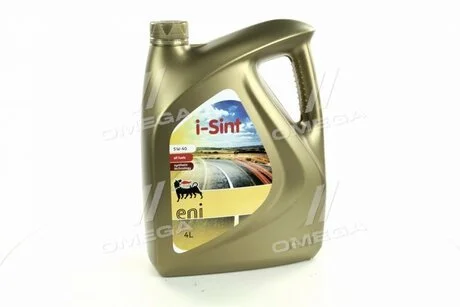 Олива моторн. I-Sint 5W-40 (Каністра 4л) Eni 102382 (фото 1)