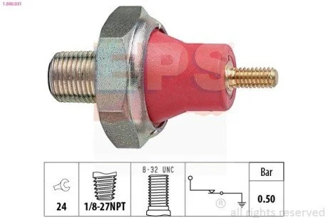 Перемикач EPS 1.800.031 (фото 1)