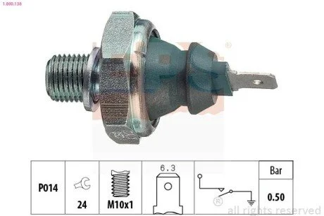 Перемикач EPS 1.800.138 (фото 1)
