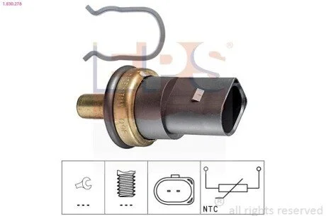 Датчик температуры VW Polo/Passat/Transporter 1.4/1.6 2001- EPS 1.830.278