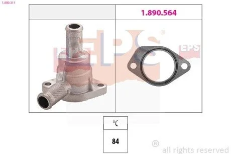 Термостат Citroen/Peugeot 2.5D/2.5TD EPS 1.880.311