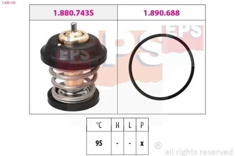 Термостат EPS 1.880.743