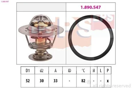 THERMOSTATS EPS 1880947