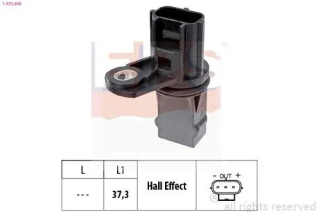 Датчик положения к/вала Ford Focus 1.6 16V 99-04 EPS 1.953.498