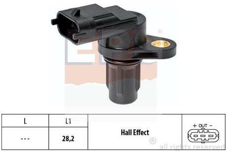 Датчик положения р/вала Kia Ceed 1.6 06- EPS 1.953.573 (фото 1)