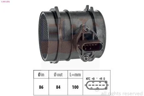 Расходомiр повiтря DB M113 W210/211/251/220 EPS 1.991.076