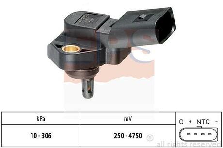 Датчик вакууму Seat Leon 1.9TDI 150KM (ARL)// VW Bora/Golf IV 1.9TDI (ARL) EPS 1.993.073 (фото 1)