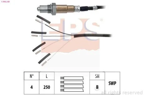 OXYGEN SENSORS EPS 1998240