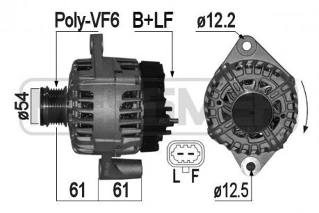 -MESSMER OPEL,VAUXHALL ERA 209138A (фото 1)