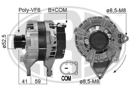 ALTERNATOR SZT ERA 209607