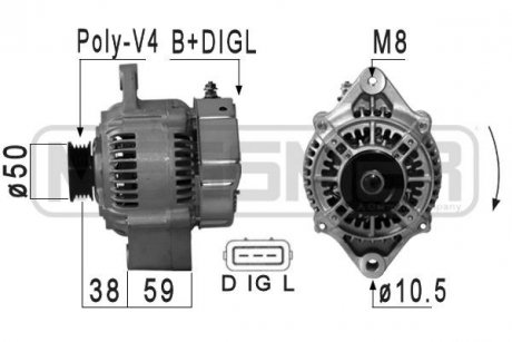 Автозапчасть ERA 210888A