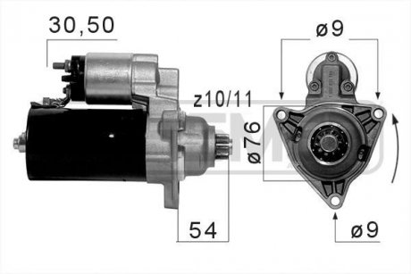 Стартер ERA 220054A