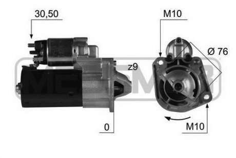 Автозапчасть ERA 220412A