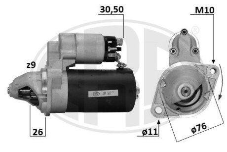 Автозапчасть ERA 221067A