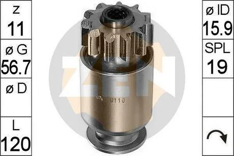 Бендикс стартера ERA 225051