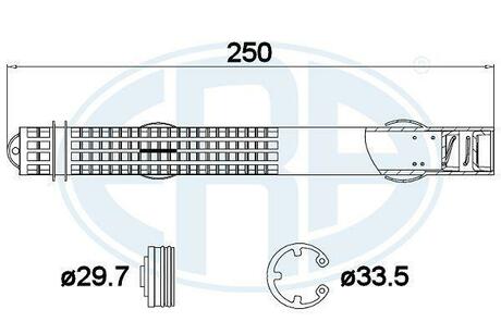Осушувач кондиціонера ERA 668031