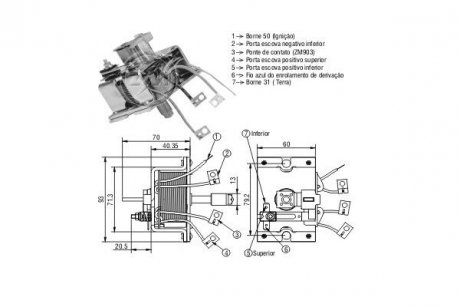 Реле стартера. ERA ZM2904