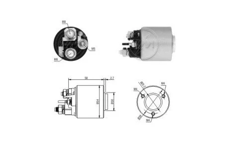 Реле стартера. ERA ZM3494