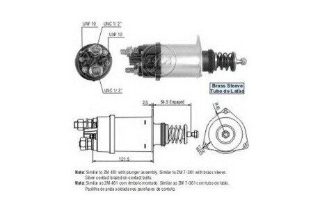 Втягуюче реле ERA ZM361