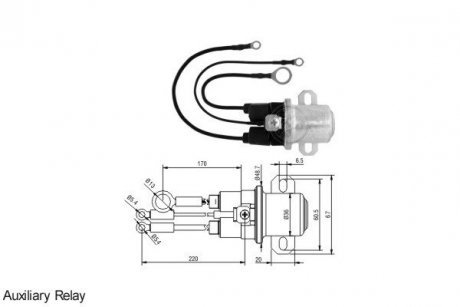 Допоміжне реле стартера ERA ZM5407