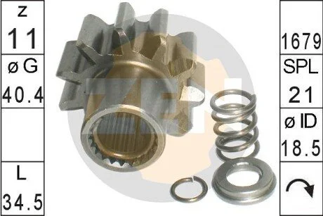 Бендикс стартера ERA ZN12954