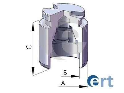 Поршень суппорта MAZDA 626 96- ERT 150577-C