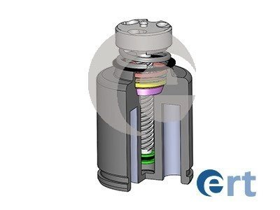 Ремкомплект суппорта (заднего) Iveco Daily 99- (d=52mm)(Bosch/+поршнь/направляющая) ERT 150808RK (фото 1)