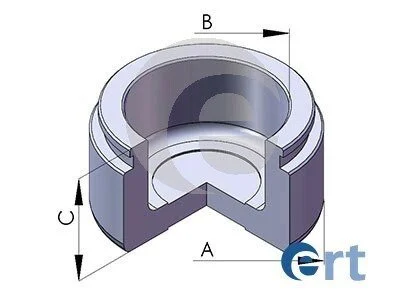SUBARU Поршень суппорта 40mm Impreza 2.0 98- ERT 151265-C