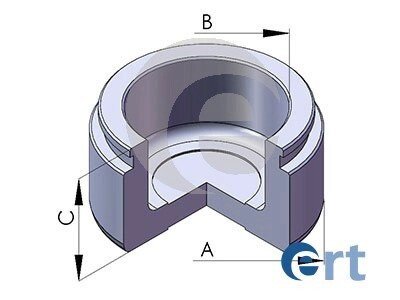 Поршень супорта (переднього) MB C-class (S202/S203) 96- (57x31mm) (Brembo) ERT 151532C (фото 1)