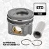Поршень VW T5 2.5TDI (81.01mm/STD) (3-4-5 циліндр) (косий шатун) ET ENGINETEAM PM013700 (фото 3)