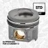 Поршень VW T5 2.5TDI (81.01mm/STD) (3-4-5 циліндр) (косий шатун) ET ENGINETEAM PM013700 (фото 4)
