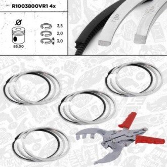 INNE- PISTON RING KIT SZT ET ENGINETEAM R1003800VR1