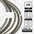 INNE- PISTON RING KIT SZT ET ENGINETEAM R1012000VR2 (фото 2)