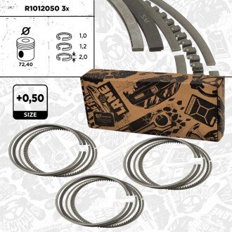 INNE- PISTON RING KIT SZT ET ENGINETEAM R1012050VR1