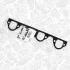 INNE- INTAKE MANIFOLD GASKET SET SZT ET ENGINETEAM TM0032 (фото 2)