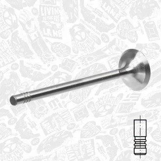 ZAWOR WYDECHOWY VW 1.4/1.6 16V SZT ET ENGINETEAM VE0165