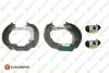 EUROREPAR к-кт гальм. колодок задн 1613191580