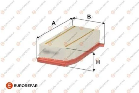 Фільтр салону Eurorepar 1616267580