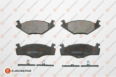 Колодки тормозные (передние) Seat Cordoba/Ibiza/Toledo 93-02/VW Caddy/Passat B2-B4 79-92/Golf 74-99 Eurorepar 1617248080