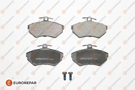 Колодки гальмівні (передні) Seat Cordoba/Ibiza/VW Caddy/Golf/Polo 91-04 Eurorepar 1617254380