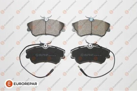 Колодки гальмівні (передні) Renault Espace III 96-02 (+датчик) Eurorepar 1617254680