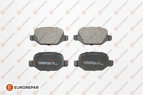 Колодки гальмівні (задні) Alfa Romeo 147/156/Fiat Linea/Lancia Lybra 99- Eurorepar 1617256880
