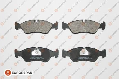 Колодки гальмівні (передні) Opel Astra F 91-01/Vectra A/B 88-03/Kadett E 85-92/Omega A 86-94 Eurorepar 1617267280