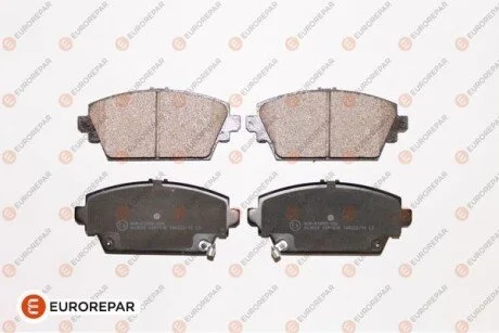 Колодки гальмівні дискові (комплект 4 шт) Eurorepar 1617267380