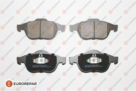 Колодки гальмівні (передні) Renault Megane II 04-09/Scenic II/III/Grand Scenic II/III 03- Eurorepar 1617272880