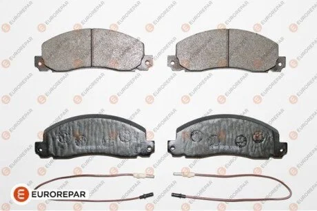 Колодки гальмівні (передні) Renault Trafic 80-01/Opel Arena 97-01 (+датчик) Eurorepar 1617273480