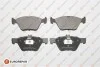 Колодки гальмівні (передні) MB E-class (W210/S210)/CLK-class (C208) 95-03/SLK-class (R170) 00-04 Eurorepar 1617273880 (фото 1)