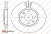 Диск гальмівний Citroen C4, Peugeot 307 Eurorepar 1618862780 (фото 2)